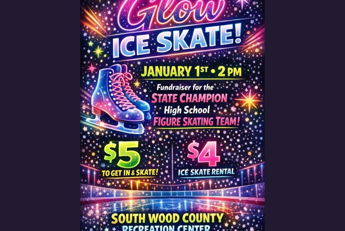 Glow Ice Skate @ South Wood County Rec Center