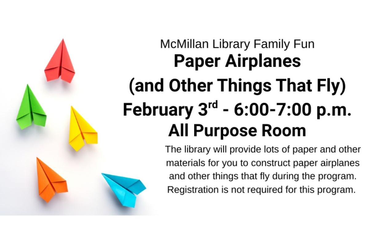 Paper Airplanes and other things that fly