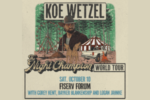Koe Wetzel at Fiserv Forum