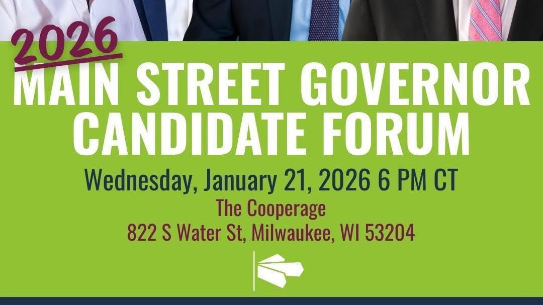 EVENT: 2026 Main Street Governor Candidate Forum